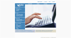 Desktop Screenshot of egate.com